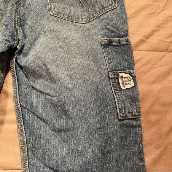 Levi's Red Tag Boy's Size 10 Carpenter Blue Jeans - Picture 3 of 8
